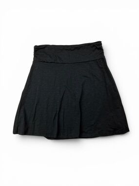 Horny Toad Black Chaka Organic Cotton A-Line Women's Skirt X-Large